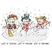 Let It Snow~snowmen-C Adult T-Shirt