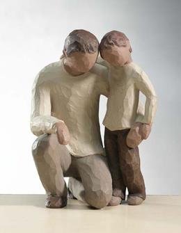 Willow Tree 26030 Father & Son Statue