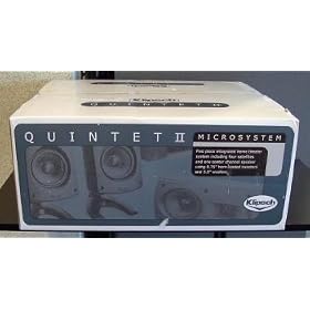 KLIPSCH Quintet 5-Piece Home Theater Speaker System (White)