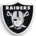 Oakland Raiders 12 Logo Car Magnet