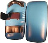 thai kick pad in leather heavy padded