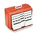 Flambeau First Aid Storage Case, W 10 3/8, 5Drawers Safety Orange Polypropylene 6763PM - 1 Each