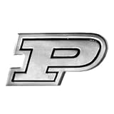 Purdue Boilermakers Chrome Motion P Emblem Decal