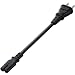 ELECOM �Ρ���PC�Ÿ������֥�/2pin-2pin/���ȥ졼��/0.2m T-PCM202S