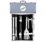 Los Angeles Dodgers MLB 8 Piece Grill Set