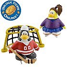Disney Club Penguin 2 Mix N Match Figure Pack Series 6 Figure Skater and Hockey Player by 