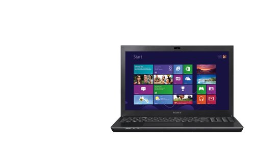 Sony VAIO S Series 15.5 Notebook Computer, Intel Core i5-3210M 2.50GHz, 6GB DDR3 RAM, 500GB 7200 RPM HDD, Windows 8 Homewards Premium 64-bit, Black