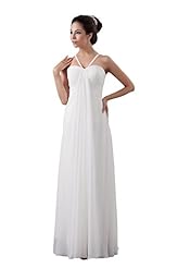  Sleeveless Spaghetti Strap Charmeuse/Chiffon Evening Dress  With Ruffles