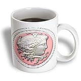 Edmond Hogge Jr Prints n Patterns - Antique Silver Cameo - Mugs