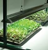 David's Garden Tool Seed Starter Grow Light System 4 Foot Light