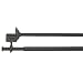 Umbra Mission 36-Inch-by-54-Inch Double Tension Drapery Rod, Darjeeling Bronze