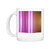 Polaroid of colourful stripes created by coloured fluorescent tubes Photo Mugs