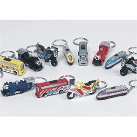 Die-Cast Metal Vehicle Light Key-ring