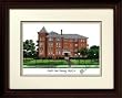 Norfolk State University Alma Mater Alma Mater 14x18 Lithograph in Mahogany Frame