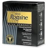 Men's,Rogaine Ex Stren Hair Regrowth Treatment-3PksX2Oz