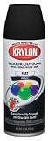 Interior/Exterior Aerosol Paint 12 Ounces-Ultra Flat Black
