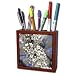 Patricia Sanders Flowers - Beautiful Spring Flowering Tree- Flowers- Photography - Tile Pen Holders-5 inch tile pen holder
