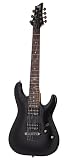 Schecter C-7 7- String SGR by Schecter - Black 7-String Electric Guitar