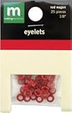 Making Memories Circle Eyelets-Red Wagon