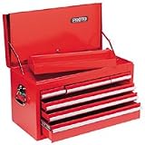 Proto 44103 26-1/4Wx12-1/2Dx15-1/8H Red Standard-Duty 6-Drawer Drop-Front Top Chest
