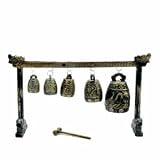 Product details for Musical Instruments: Little Meditation Desktop Gongs, Set of Five