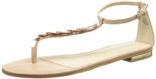Nine West Women's Zacharia Leather Dress Sandal
