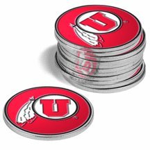 Utah Utes Golf Ball Marker Pack)