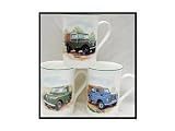 Dandyline China Mugs Straight Land Rovers  from Dandy Lines