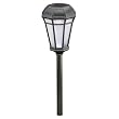 Malibu Outdoor One-Light Solar-Powered Walk Light, Black #LZ305GR