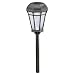 Tools & Hardware : Malibu Outdoor One-Light Solar-Powered Walk Light, Black #LZ305GR