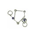 Family Games IQ Collection Fantastic Five Wire Puzzle