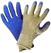 Cotton Knit Conforming Glove w/ Natural Rubber on one side (Sold by Dozen) Size Large