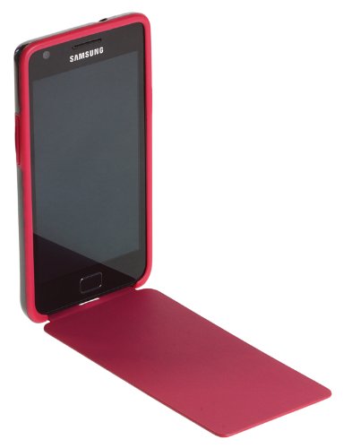 Samsung EF-C1A2B Flip Cover schwarz/pink