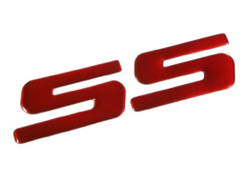 Red SS Badge Emblem Decal for Chevy Caprice Impala 