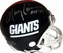 Harry Carson Autographed/Hand Signed New York Giants Football Mini Helmet with HOF Inscription