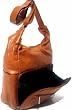 Purse has front and back zipper pockets ...