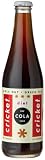 Cricket DIET COLA "The Only Diet Green Tea Cola" , 12-Ounce Glass Bottle (Pack of 12)
