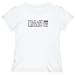 T-SHIRT WOMAN WHITE ELEGANT FLAG \