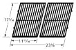 Porcelain Coated Cast Iron Cooking Grid Set for Weber, Kenmore and Kalamazoo Grills