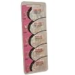 Maxell Size 335/SR416SW Silver Oxide 1.55V Batteries (5 Per Pack)