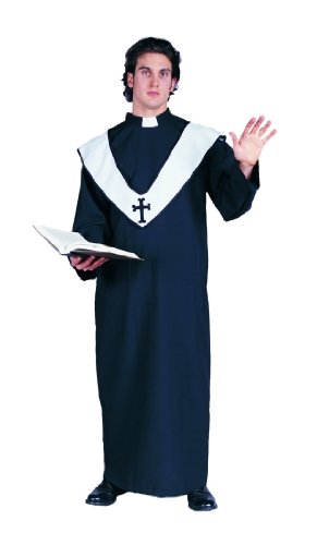 Adult Deluxe Priest Costume Size Standard  
