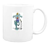 Mug with microphone, bunny, speaking, speaker, mike, rabbit, animal