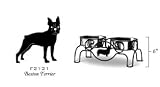 Boston Terrier Dining Station