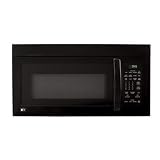LG LMV1680ST 1.6 cu. ft. Over-the-Range Microwave Oven with 300 CFM Ventilation System, 1000 Cooking Watts, 10 Power Levels, Auto/Rapid Defrost and Auto Reheat: Stainless Steel