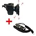 Produkt-Bild: HR L&uuml;ftungsgitter Halter KFZ Auto Halterung mit HR Rotations Ger&auml;tehalterung + KFZ Ladekabel Kabel Ladeger&auml;t f&uuml;r TomTom One V2 One V3