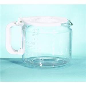 Medelco 12 Cup Glass Eurostyle Universal Replacement Carafe - White