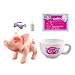 Toy Teck Teacup Piggy Set Jade