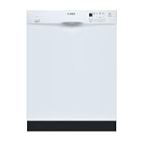 Bosch SHE43M02UC Dishwasher with 4 Wash Cycles (White)