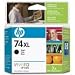Office Products : HP 74XL Black Inkjet Print Cartridge