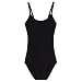 Girls' Special-Back Camisole Leotard - Black